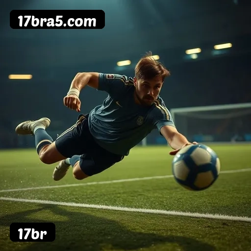 App 17br para iOS e Android — interface mobile, login biométrico e PIX integrado